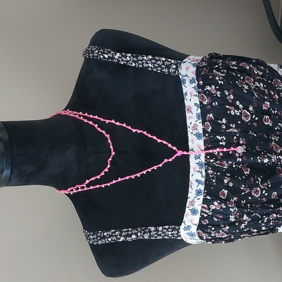 Pink Wrap Necklace, Bohemian, Beachy, Summer, Handcrafted - Picture 13 of 14